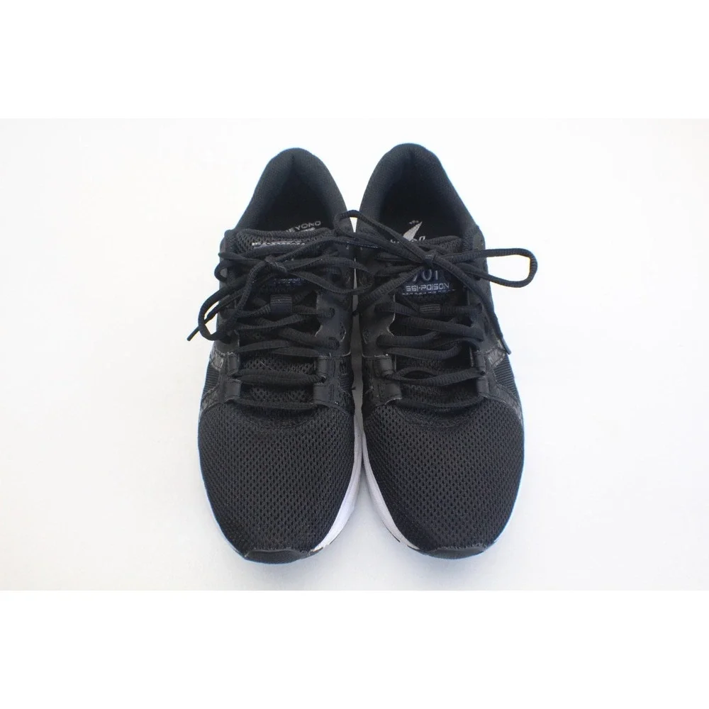 361 Degrees Poison‎ Running Shoes Mens 7.5 US Black White Lightweight Sneakers